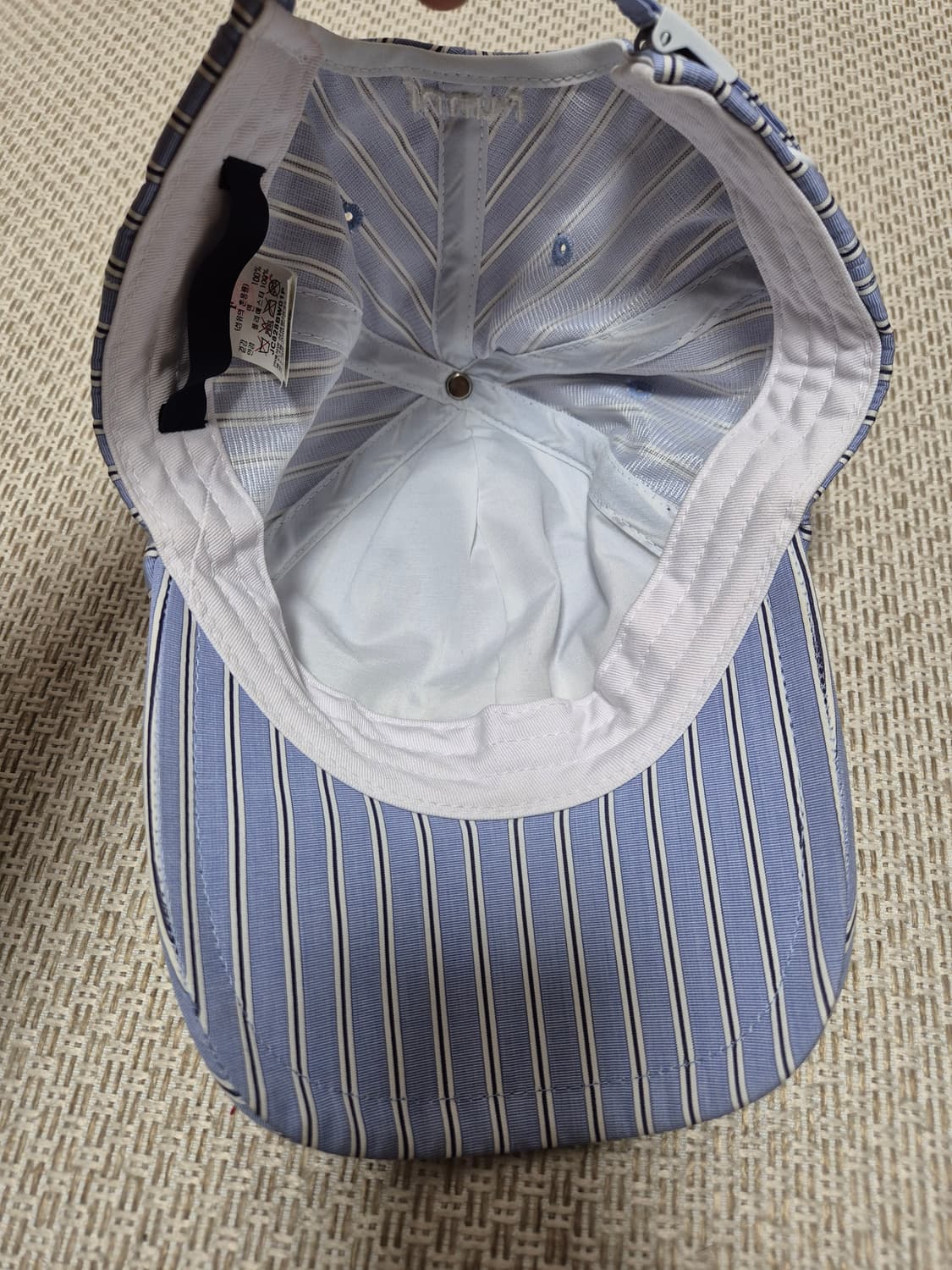 (새제품급) 준지 레터링 모자 볼캡 남성 준지 야구모자 상품이미지8