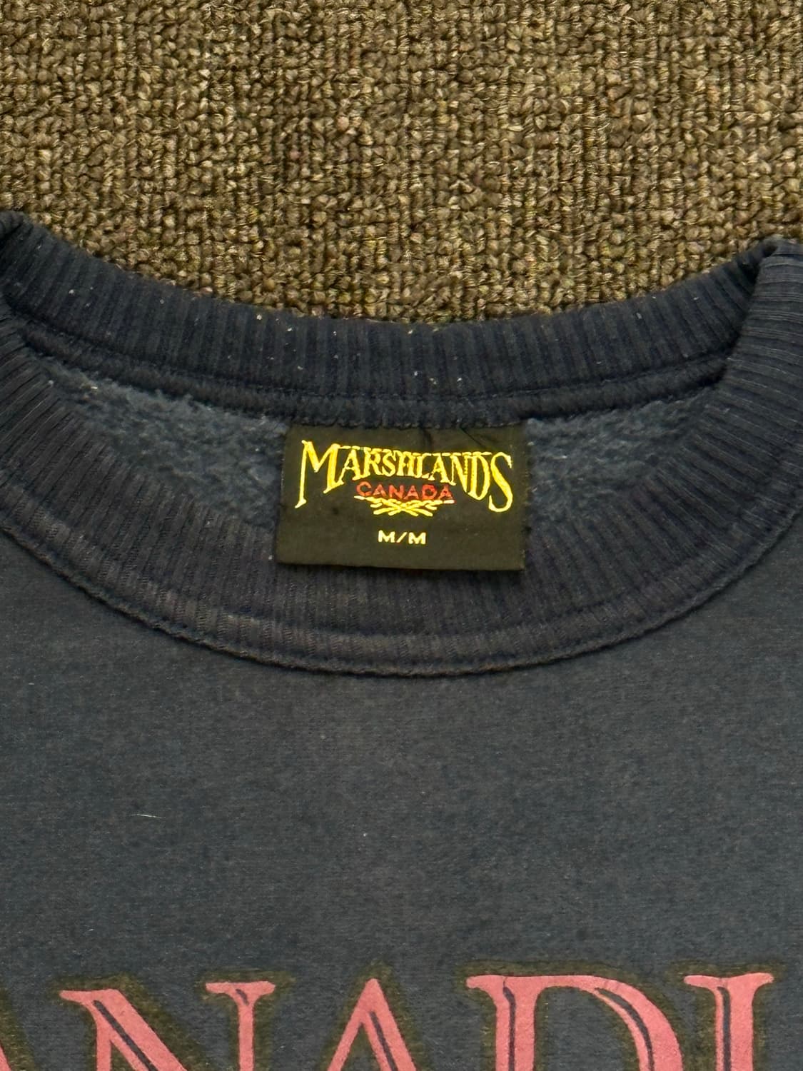 M)Marshland 90’s 빈티지 캐나다 자수 스웻셔츠 상품이미지3