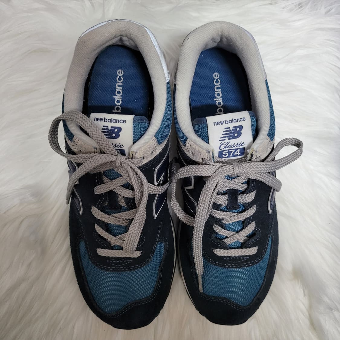 뉴발란스 574 클래식 다크 네이비 스니커즈 운동화 신발 270사이즈 상품이미지6