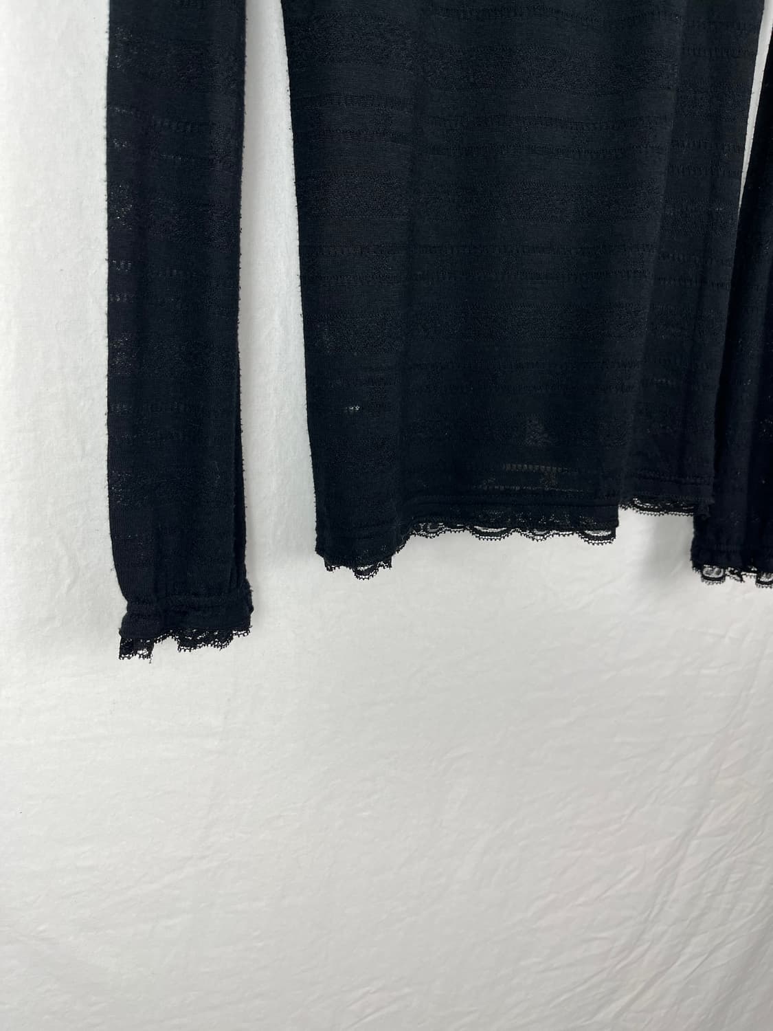 Vintage 레이스 셔링 가디건  상품이미지8