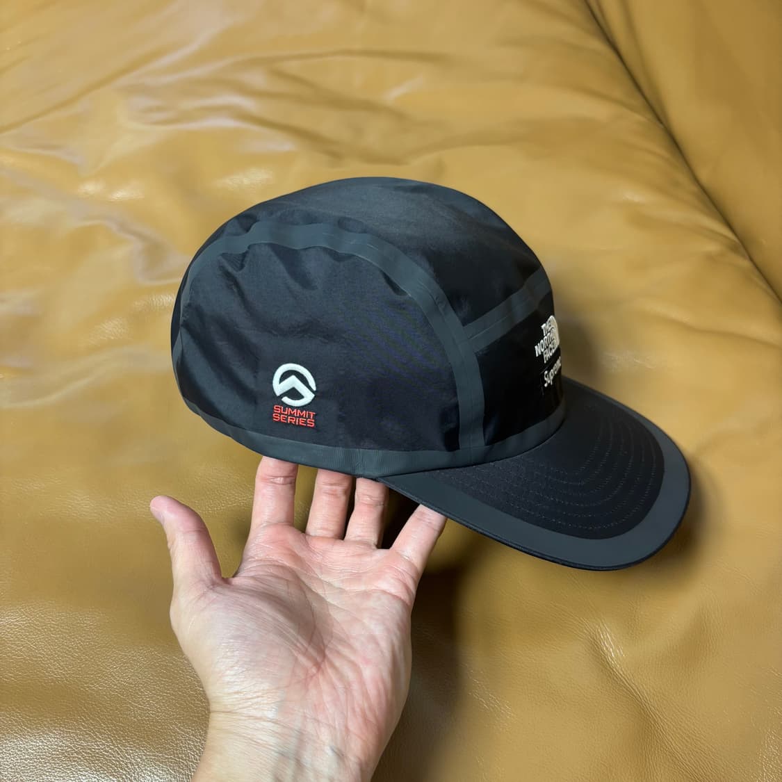 Supreme 슈프림x노스페이스 써밋 블랙 캠프캡 모자 (Black) 상품이미지4