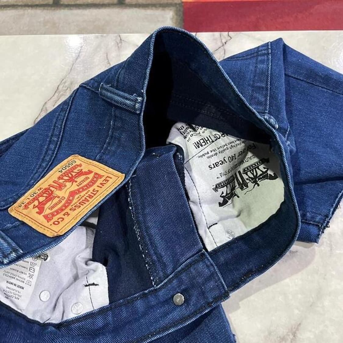 리바이스 하프 데님 (30)  상품이미지4