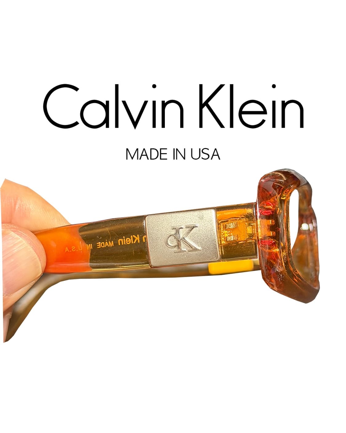 Calvin Klein (켈빈 클라인) Made in USA glass  상품이미지2