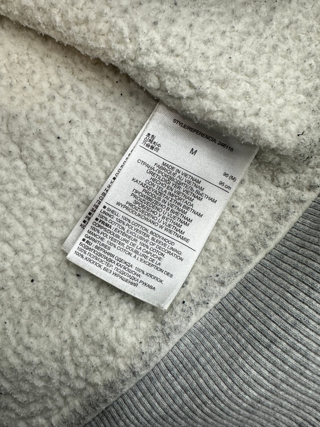 갭 보아털 후드집업 그레이 상품이미지6