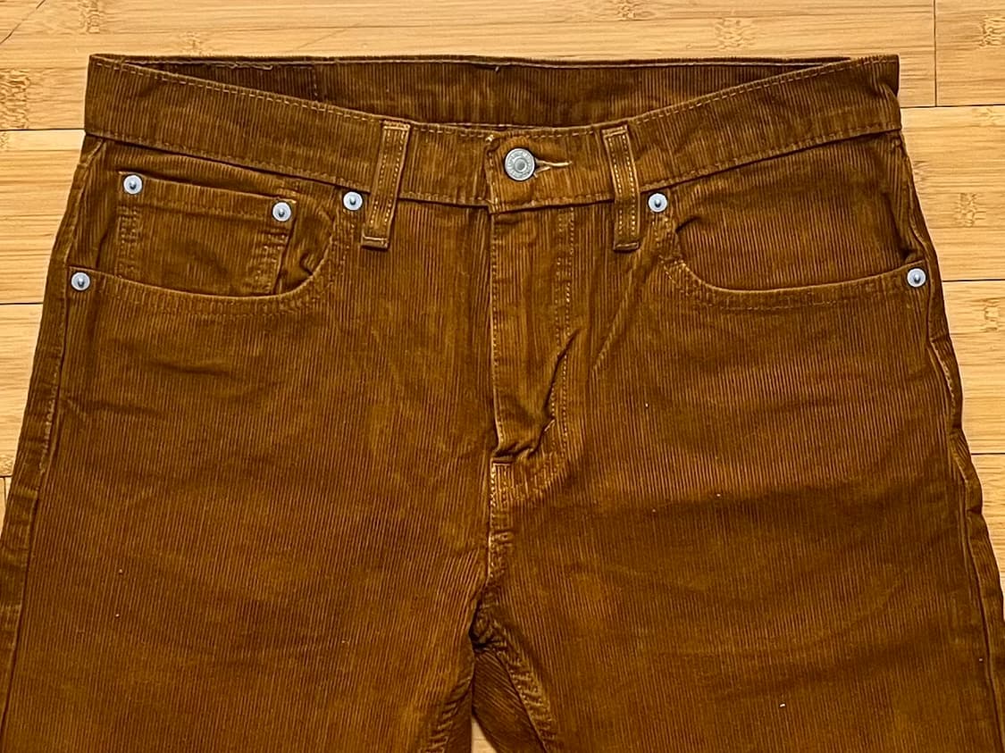 리바이스 502 화이트탭 코듀로이 코튼팬츠 W32 L32 상품이미지3