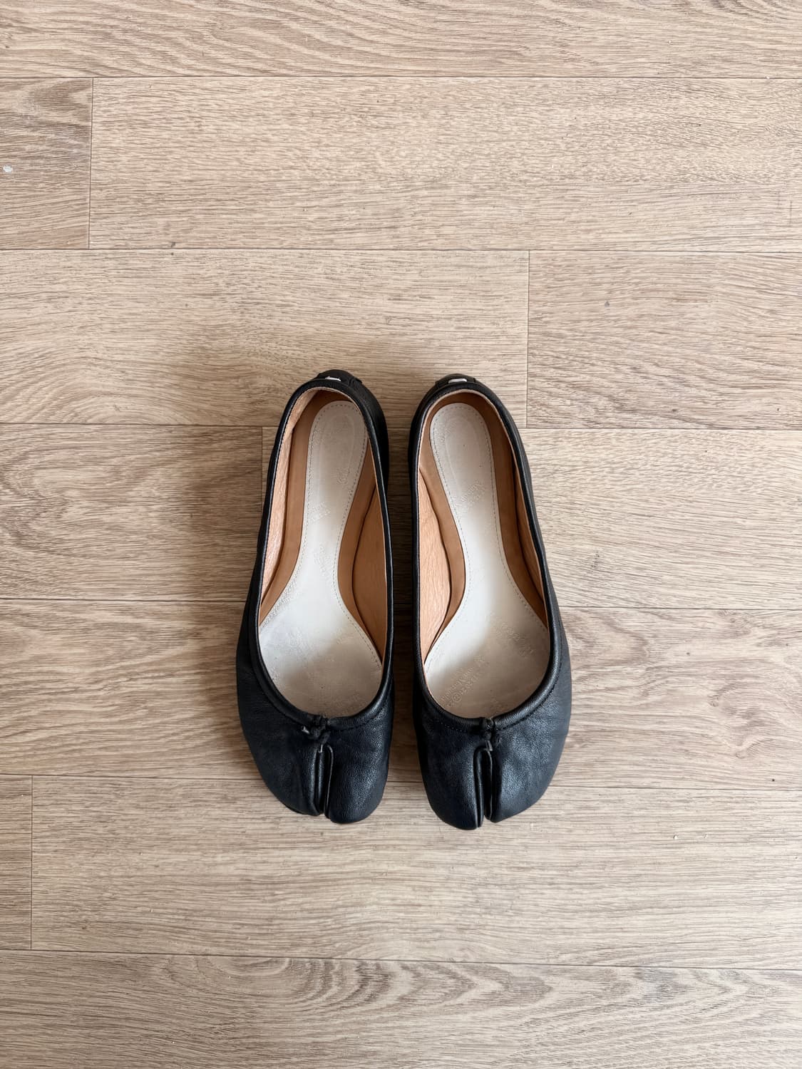 Leather Tabi Ballet Flats 36 상품이미지2