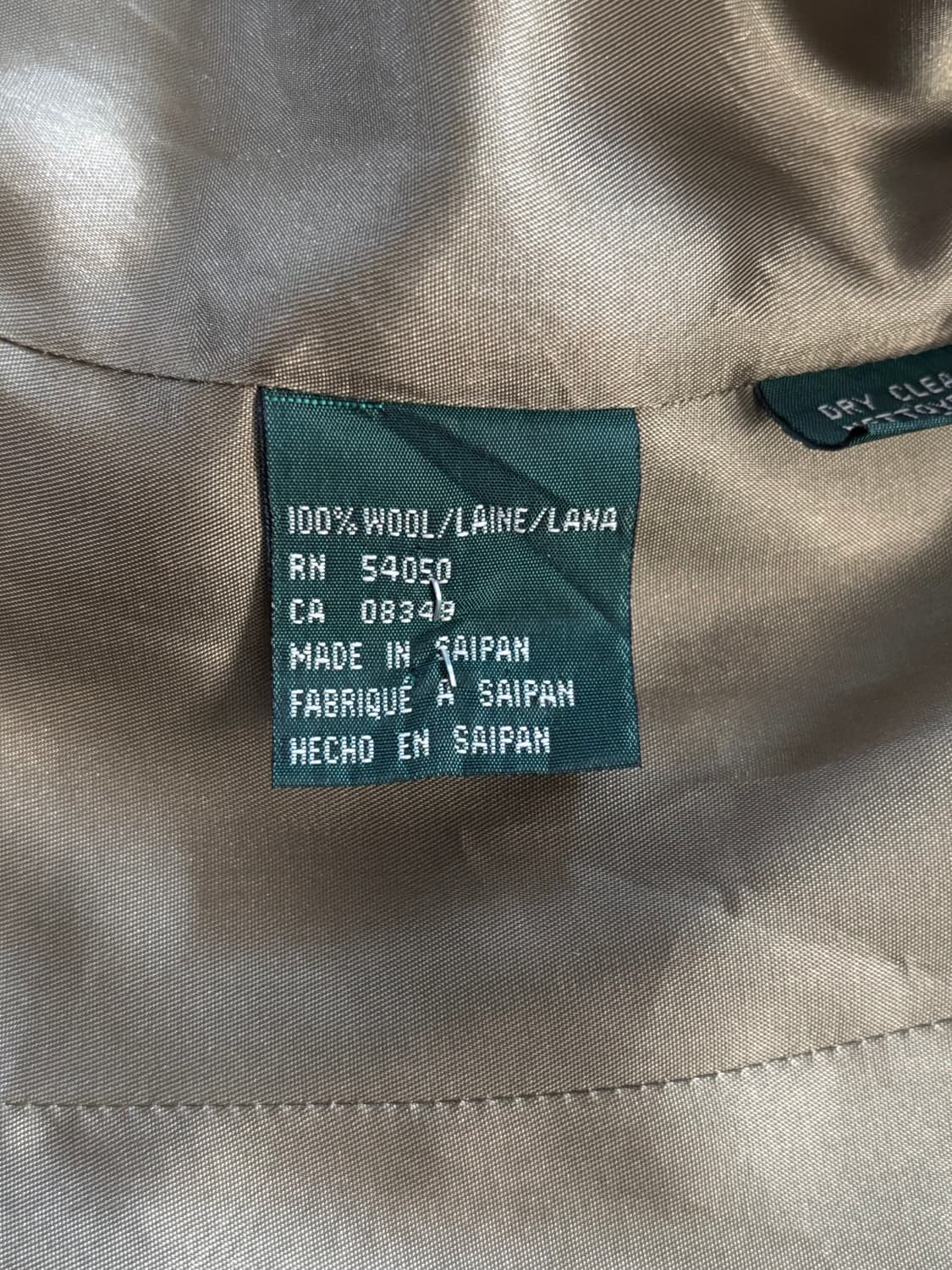 Polo 랄프로렌 울 카라 체크 집업 자켓 상품이미지6