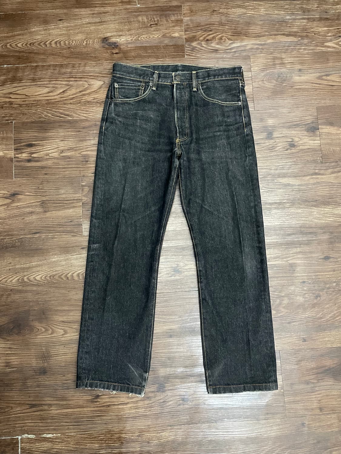 리바이스 501 흑청팬츠 상품이미지2