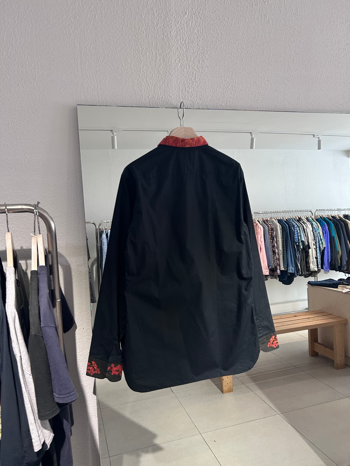 Mihara Yasuhiro Floral Cleric Shirt 상품이미지5