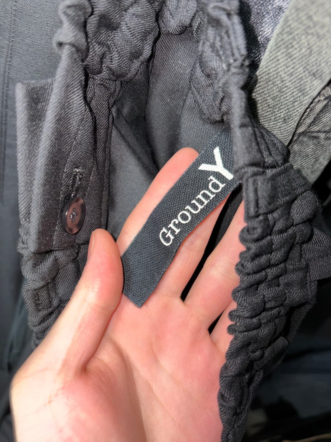 요지야마모토 Ground Y 랩스커트 팬츠 상품이미지3