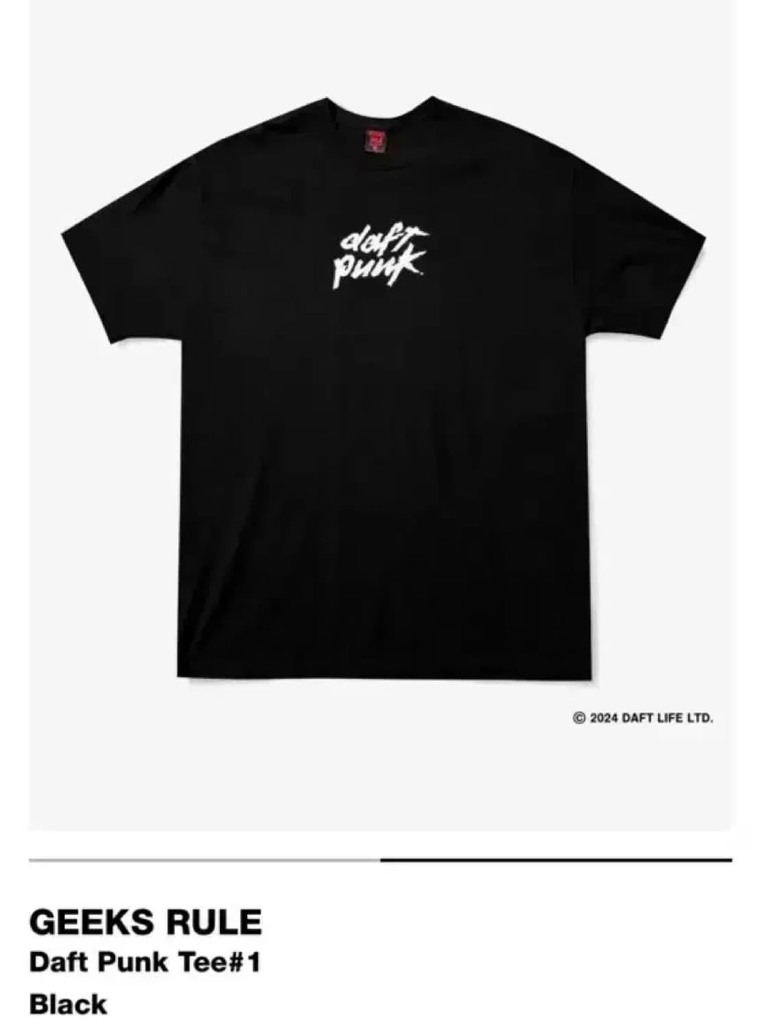 (L)Geeks Rule 긱스룰 다프트 펑크 꼴라보 상품이미지2