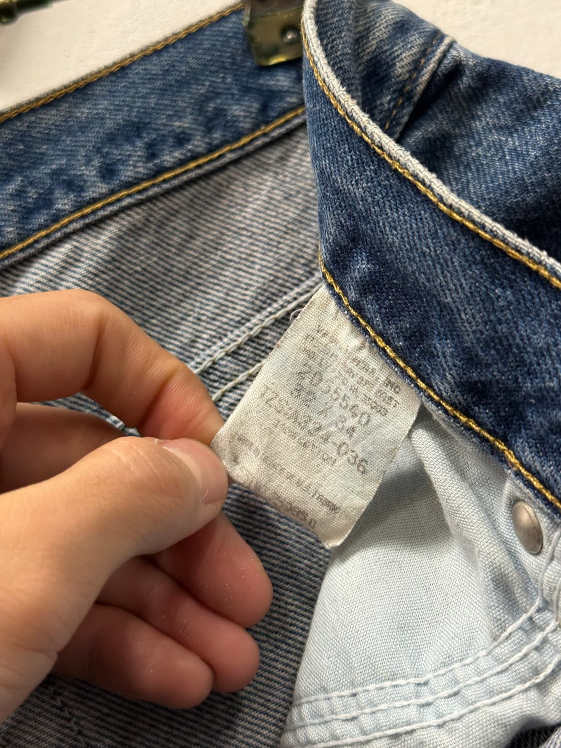 29.5) Lee Mid Blue Straight Denim pants  상품이미지8