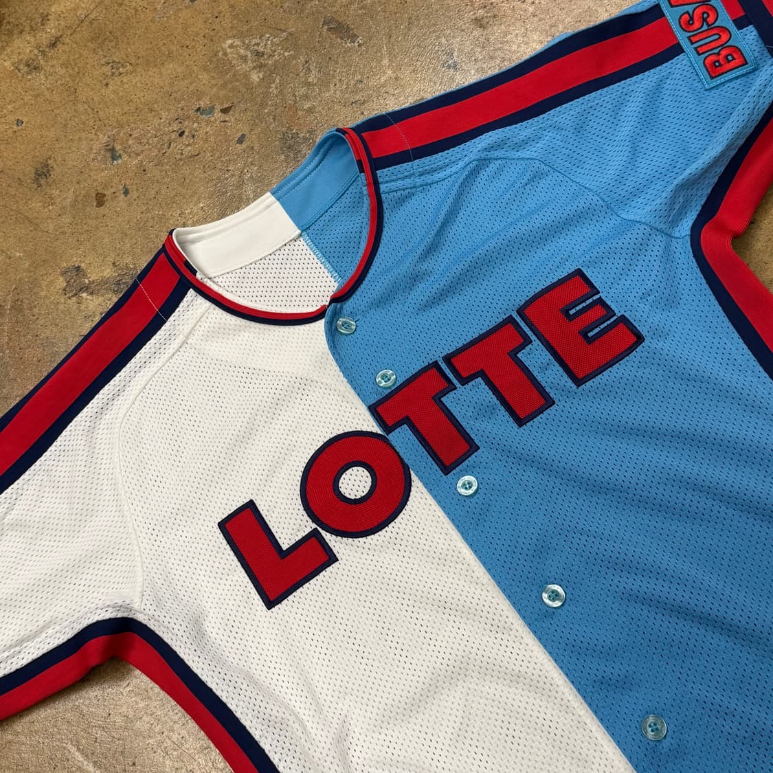 [OS] 롯데 자이언츠 야구 유니폼 반반 디자인 b19 상품이미지1