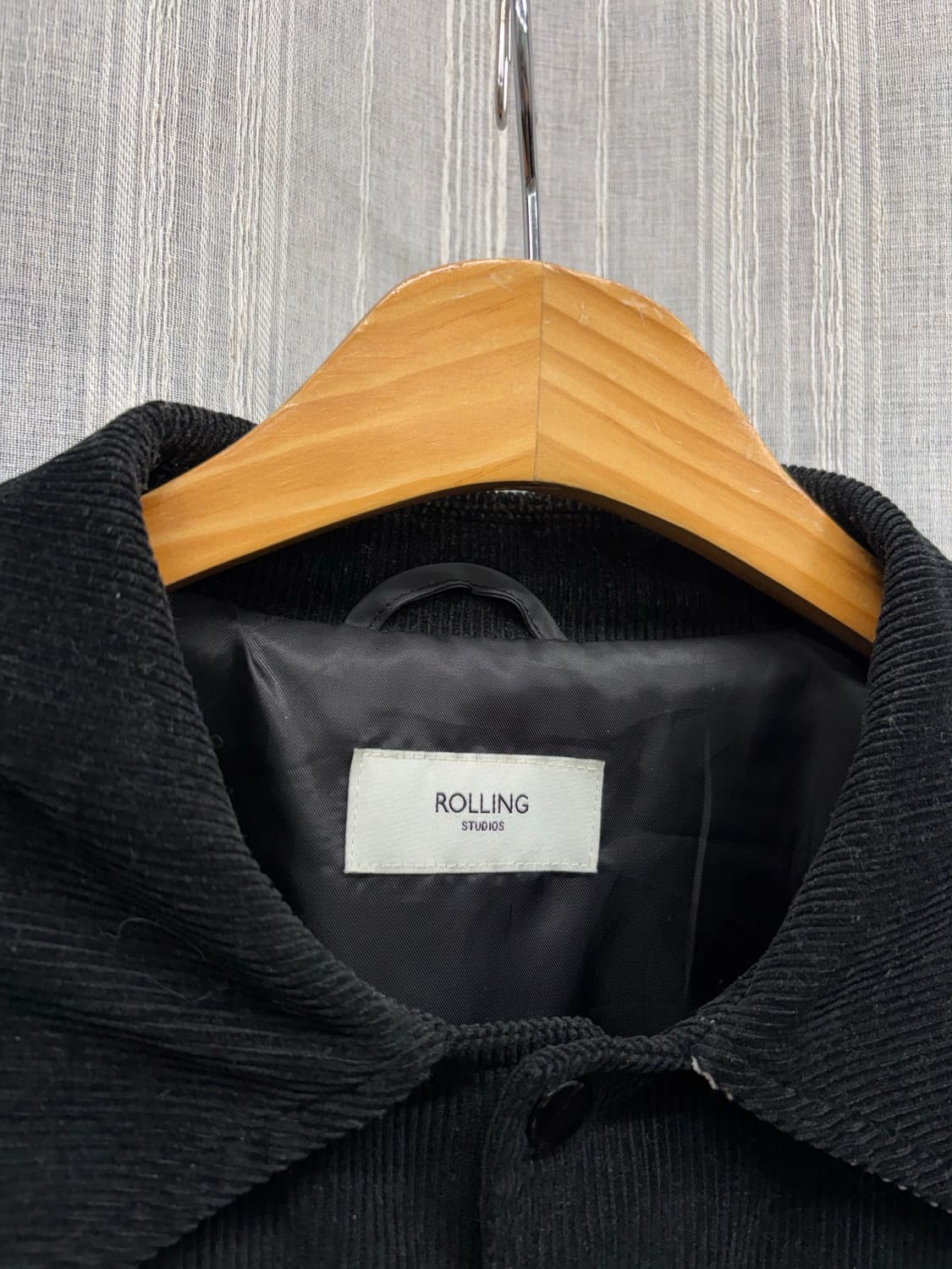 롤링 스튜디오 코듀로이 테니 바시티 자켓 상품이미지4