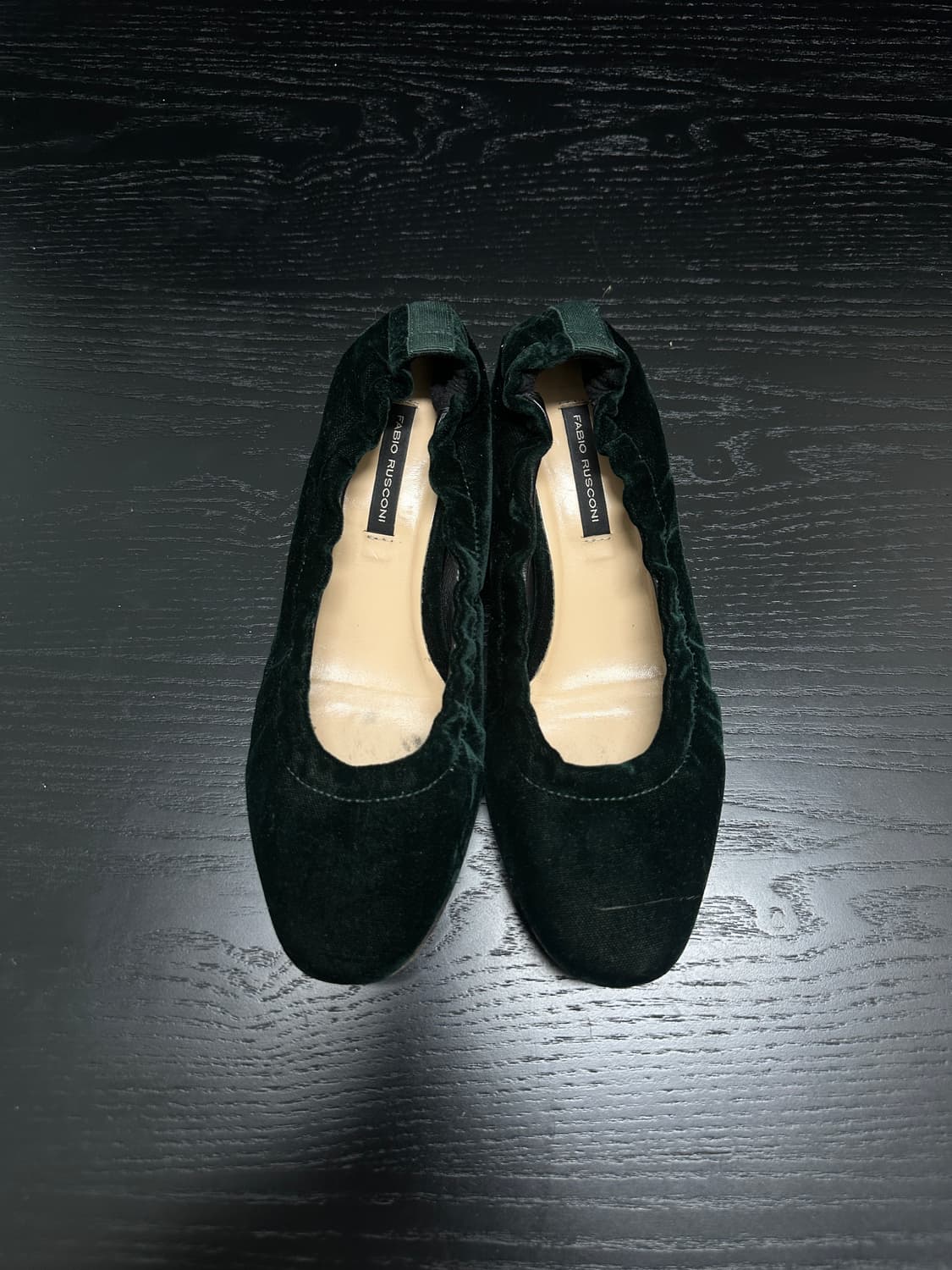 Fabio Rusconi 벨벳 발레 로퍼 상품이미지1