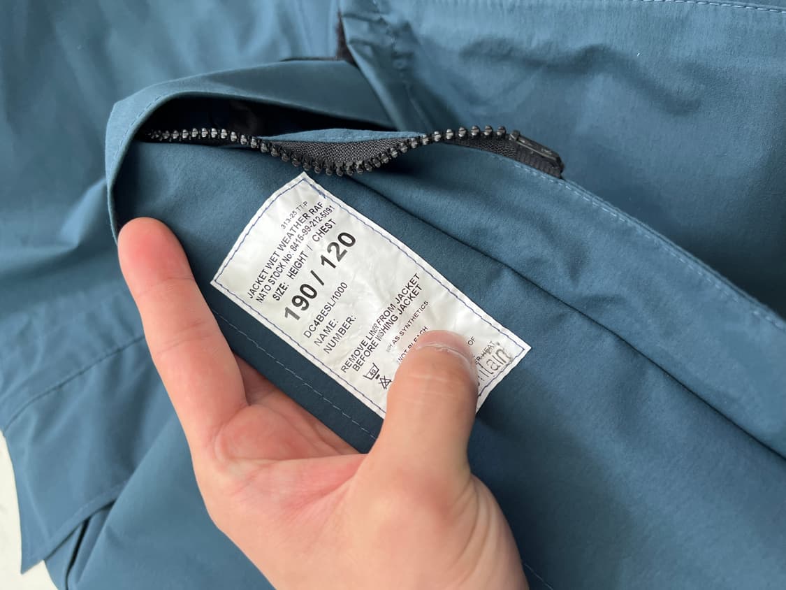 RAF 영국군 웻 웨더 파카 상품이미지6