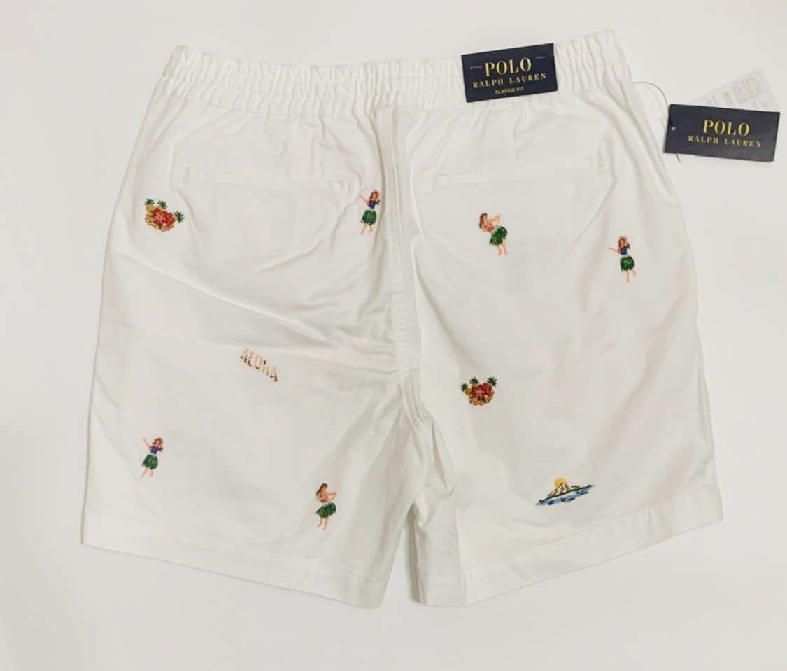 폴로 랄프로렌 하와이 알로하 프렙스터 화이트 M 상품이미지4