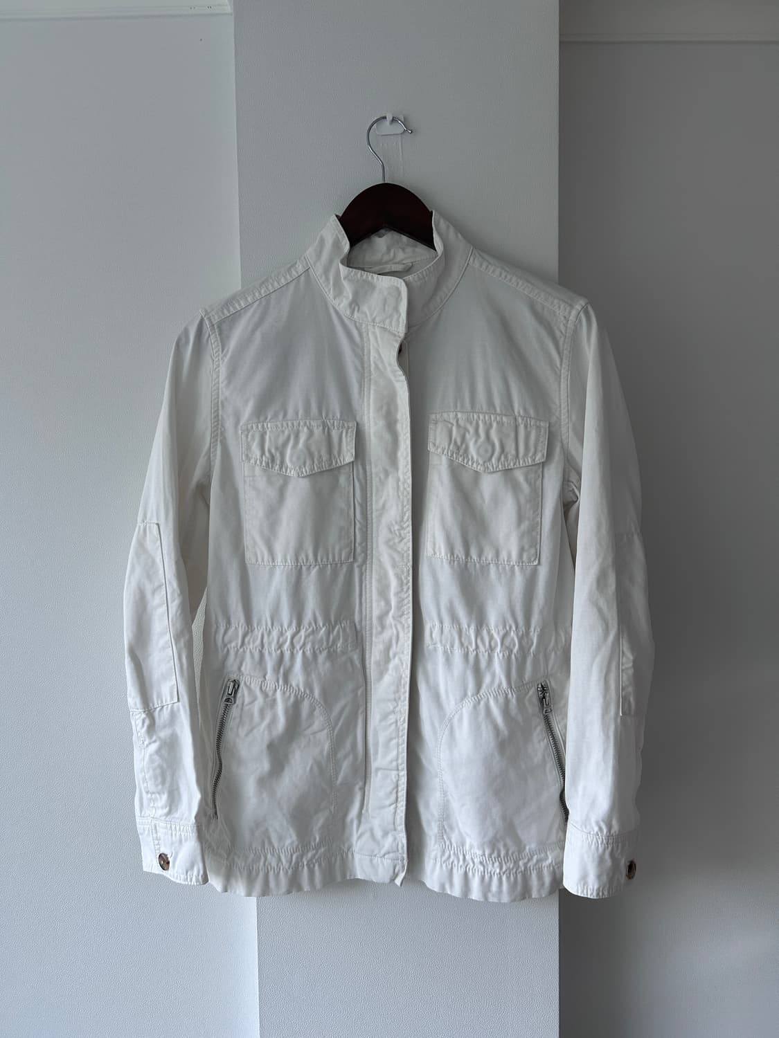 White Utility Jacket / 빈티지 유틸리티 자켓 상품이미지4