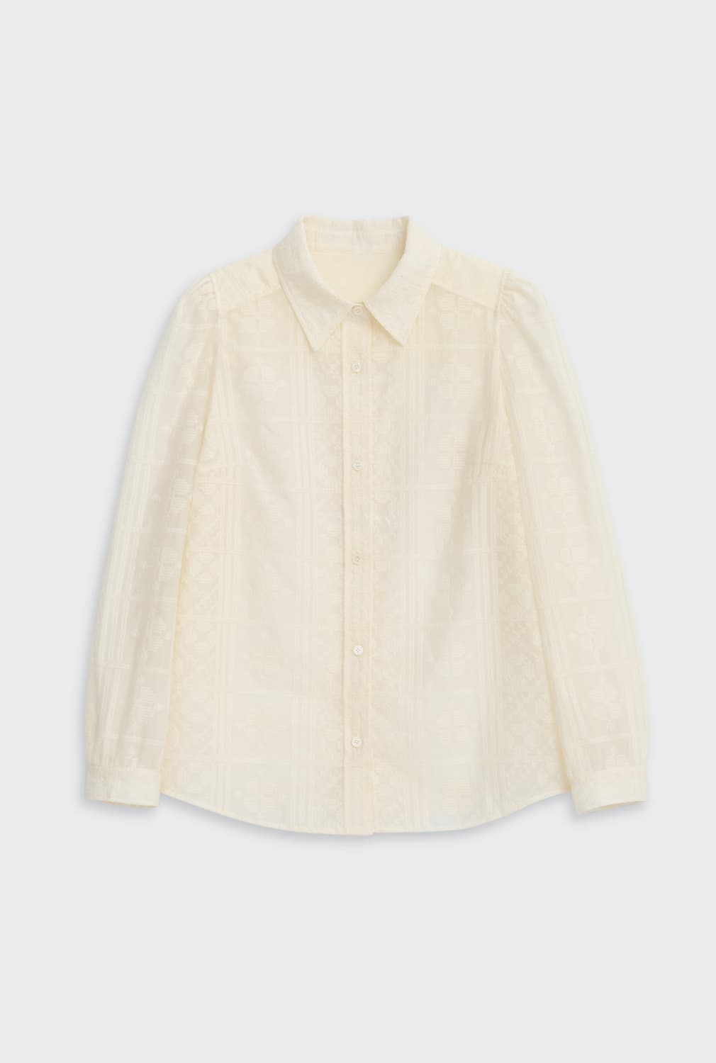 Cosmoss puff lace shirt 상품이미지2