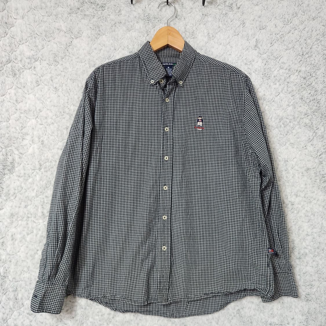 G984 [XL] 라틀래틱 곰돌이 남방 셔츠
 상품이미지1