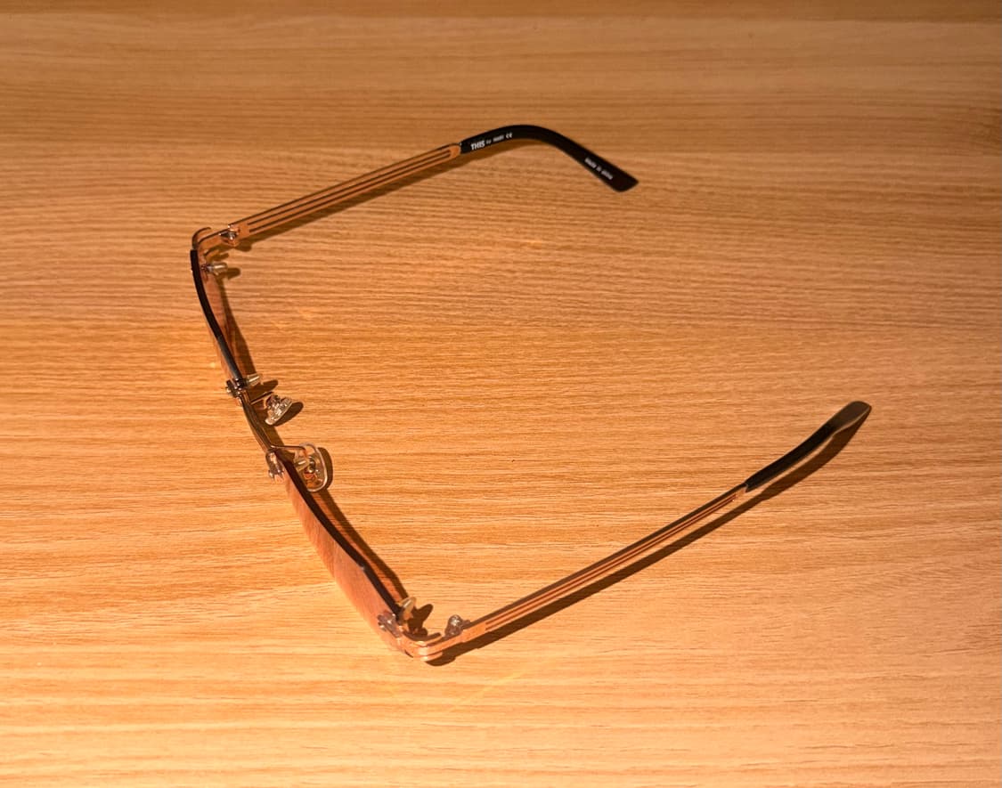 this by inari 무테 안경 상품이미지3