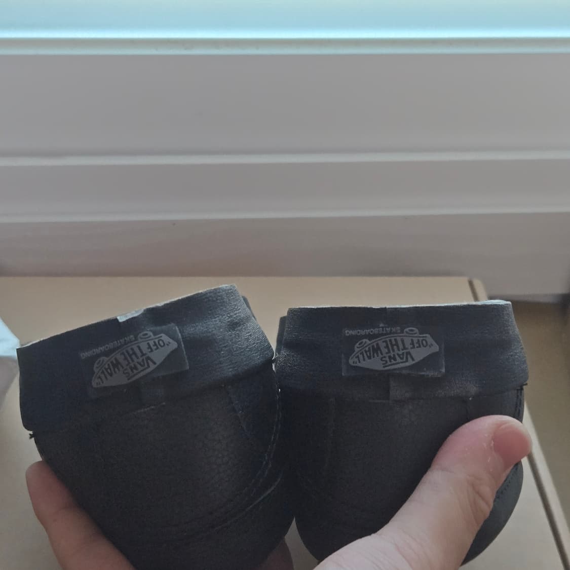 [280] 반스 스케이트 로퍼 올블랙 상품이미지5