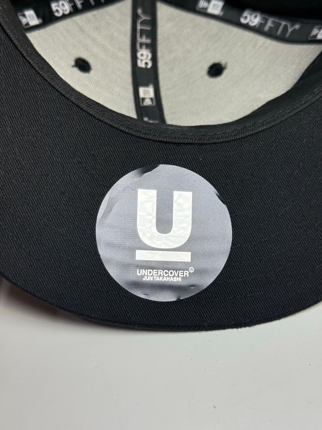 언더커버x뉴에라 no sir 플랩캡 군밤 퍼 모자  상품이미지7