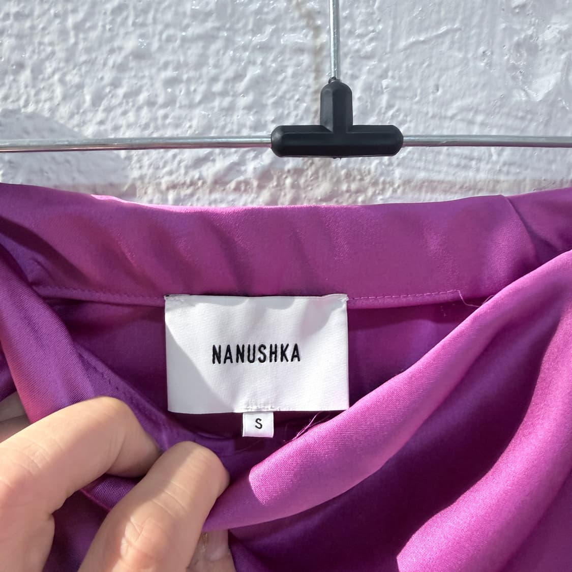 Nanushka 나누슈카 벨벳 스커트 상품이미지2