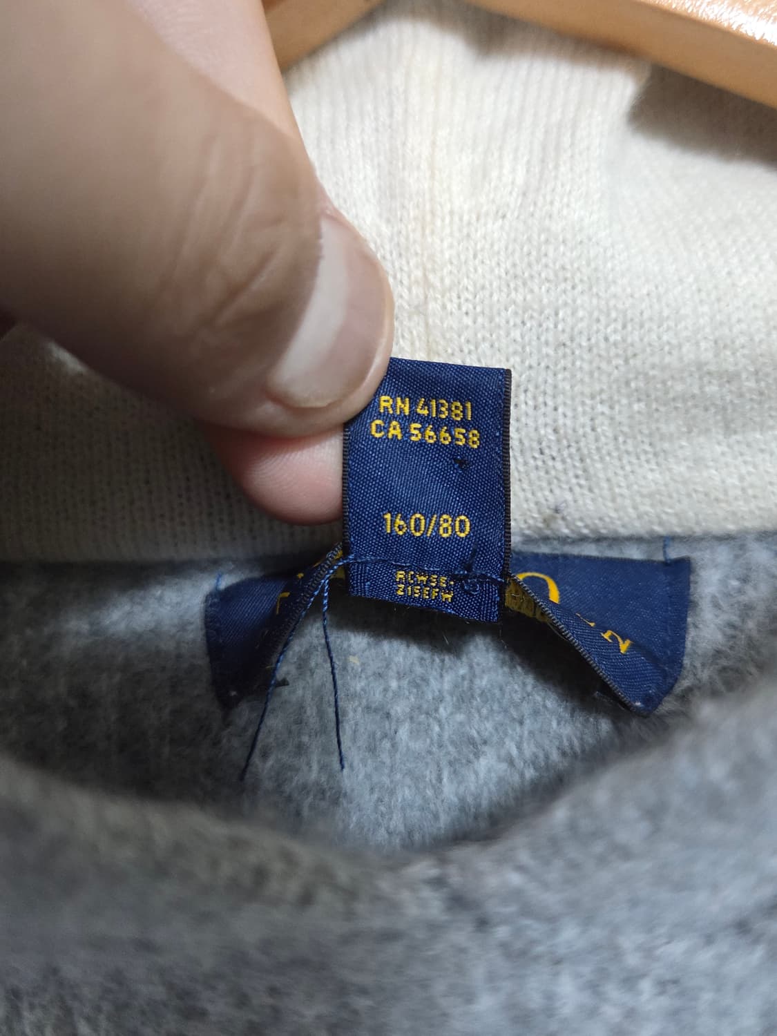 [폴로 랄프로렌] 울 후드 니트 | 00147 상품이미지4