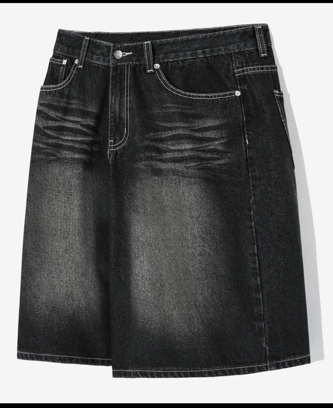 트릴리온 버뮤다 데님 쇼츠 M 상품이미지3