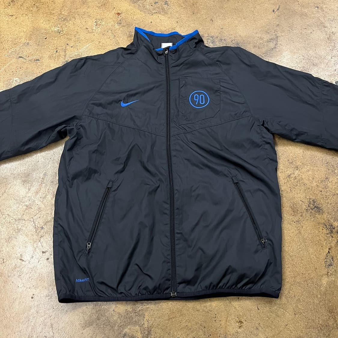 [정품/L] 나이키 바람막이 블랙 b14 상품이미지3