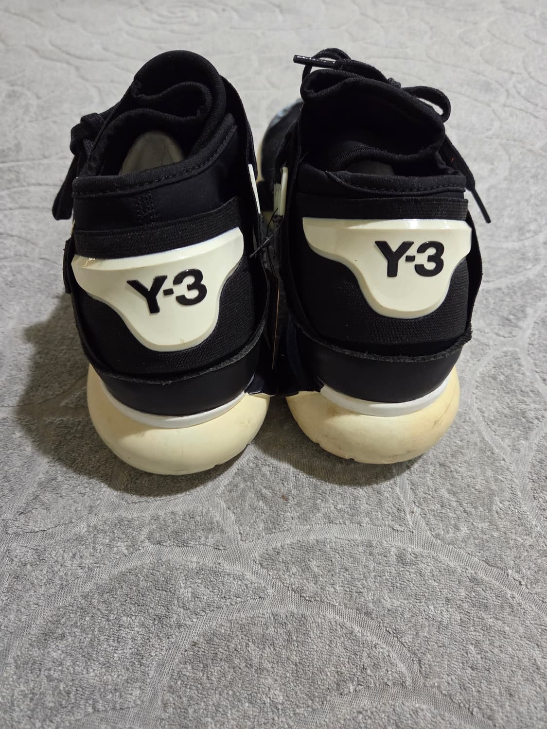 Y-3 콰사 하이(Qasa High) 블랙/화이트 상품이미지6