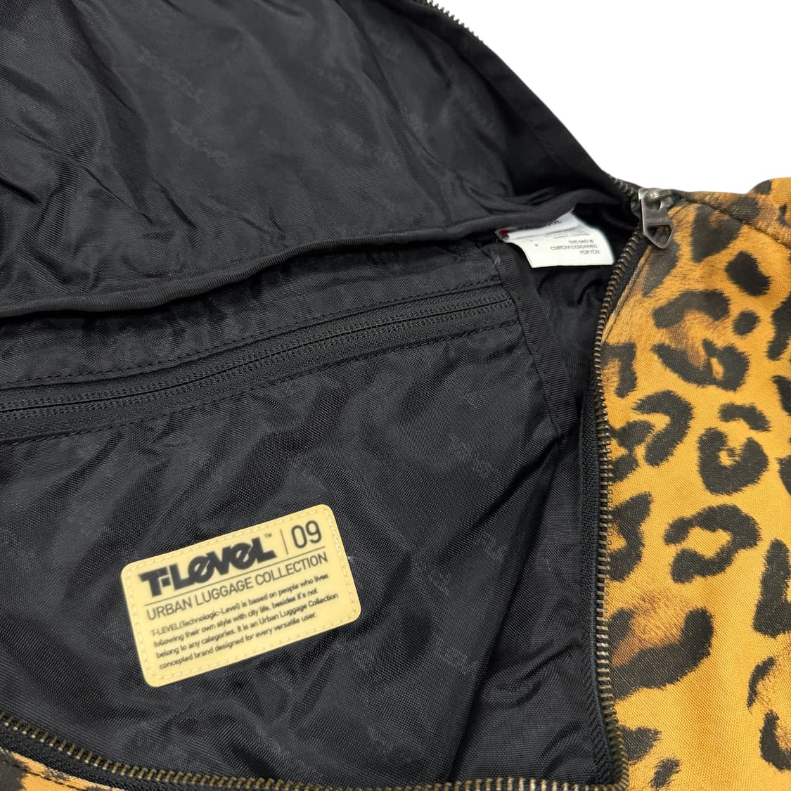 티레벨 레오파드 호피 웨이스트백 힙색 가방 상품이미지3