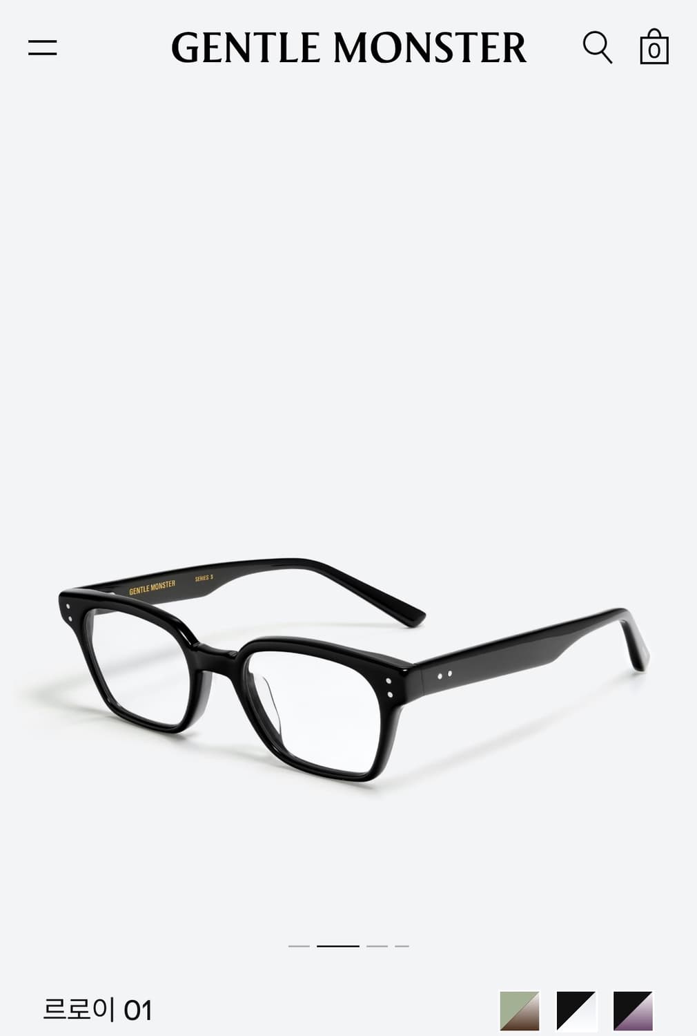 젠틀몬스터 르로이 삽니다! 상품이미지1