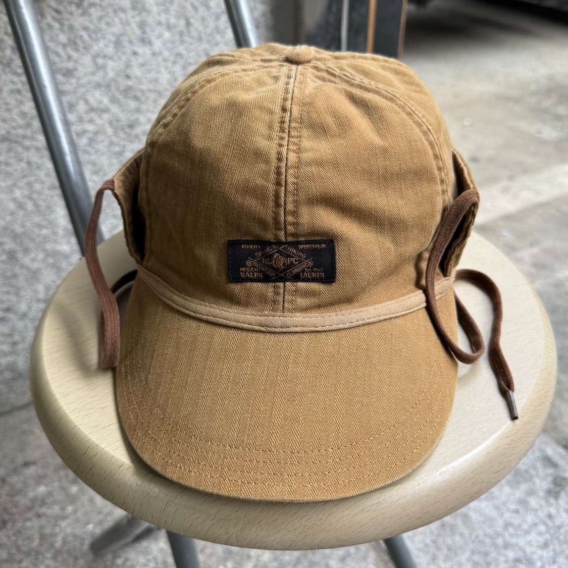 폴로 레일로드 해링본 코튼 캡 상품이미지4