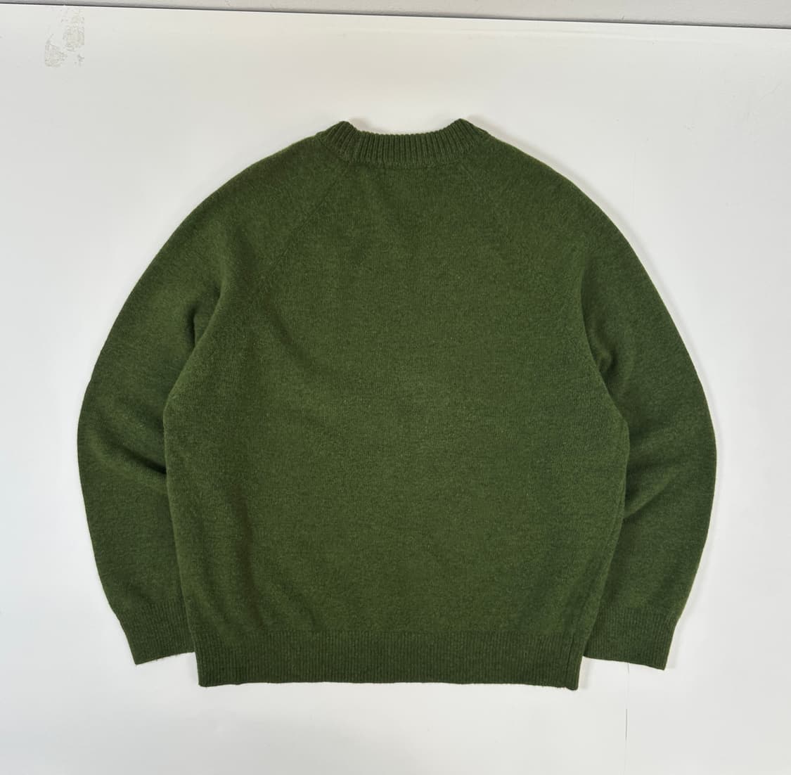 토마스 모어 크루넥 니트 (모스그린) 상품이미지3