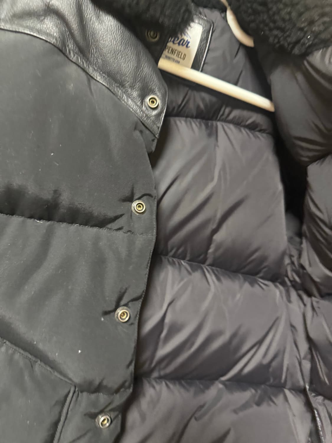 S 펜필드 레더 로키 패딩 상품이미지2