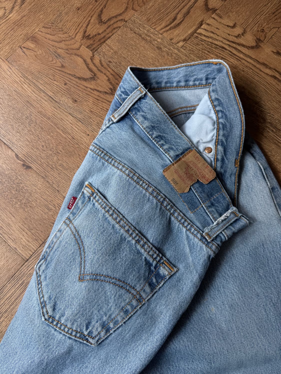 [36]00's 리바이스 501 캐나다제 스트레이트 데님 팬츠 상품이미지3