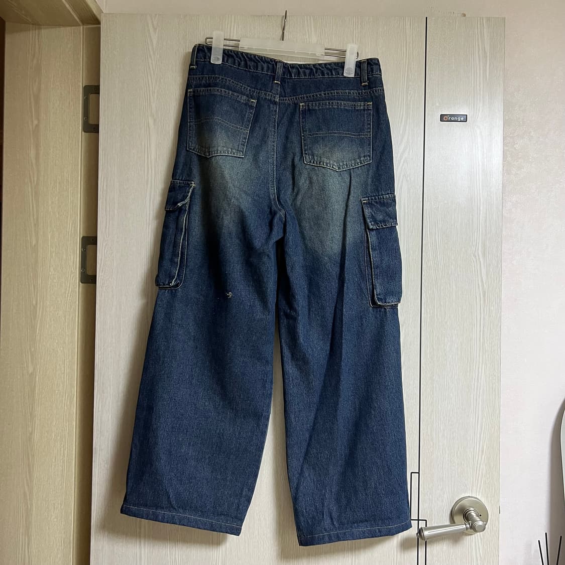 리메인세컨드 원턱 카고 데님 s 상품이미지5