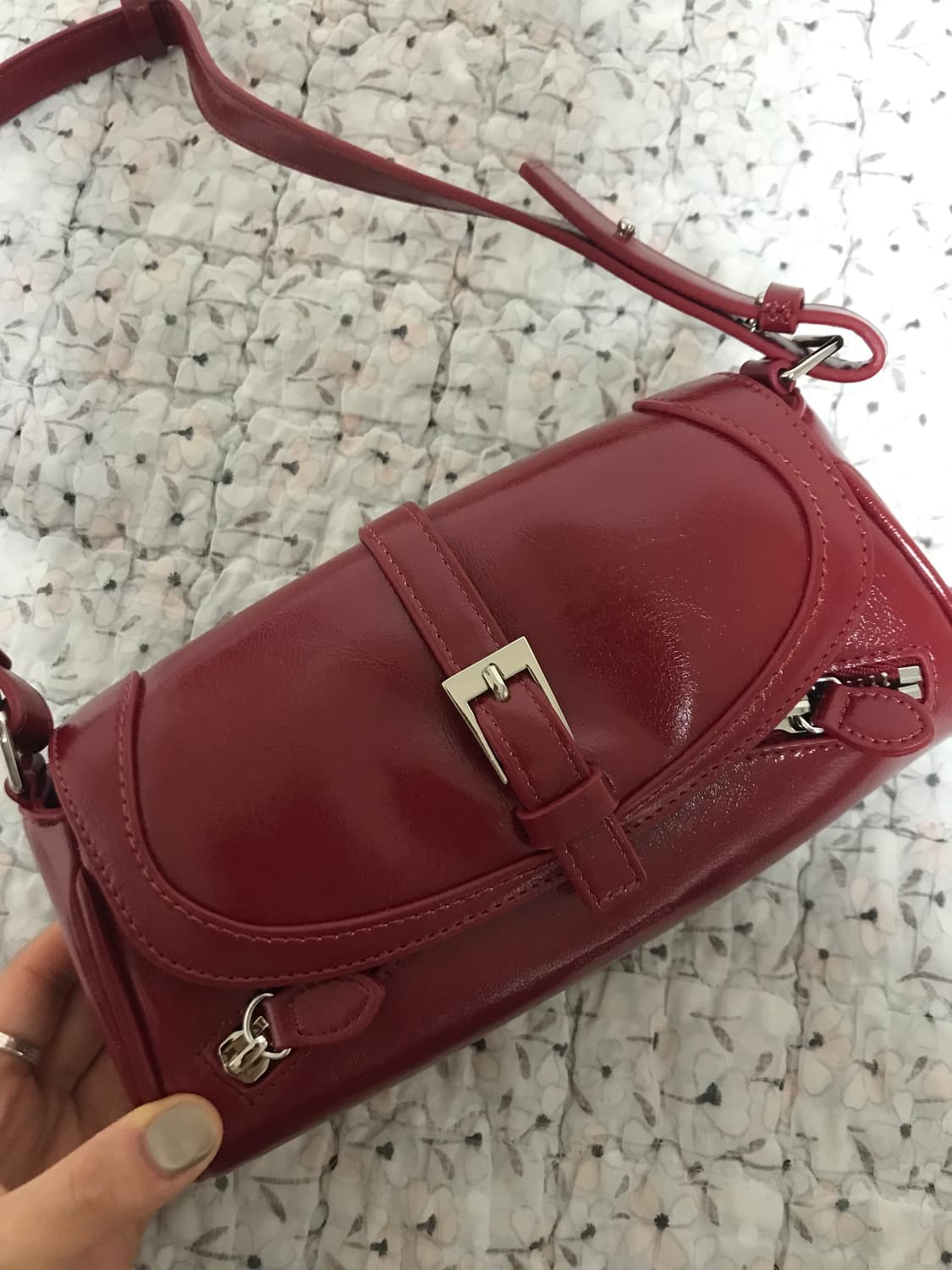 파인드카푸어 베키백 21 레드 (실착 1회) 상품이미지3