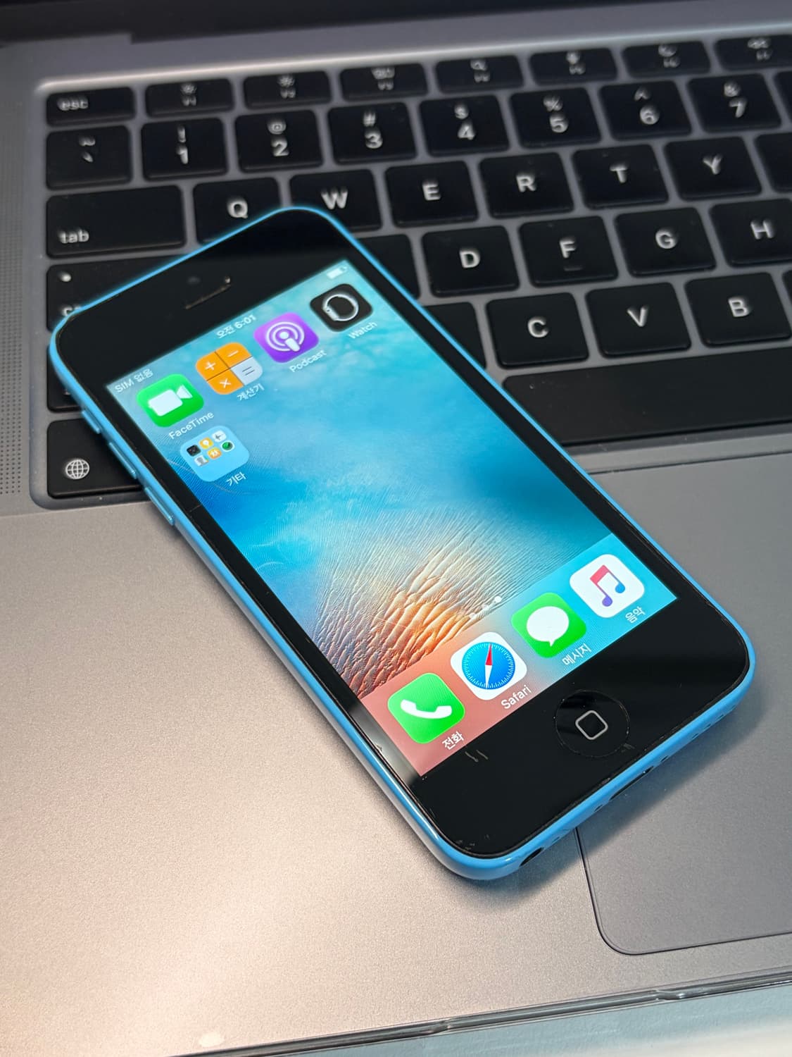 아이폰 5c 블루 16기가 #9308 상품이미지1