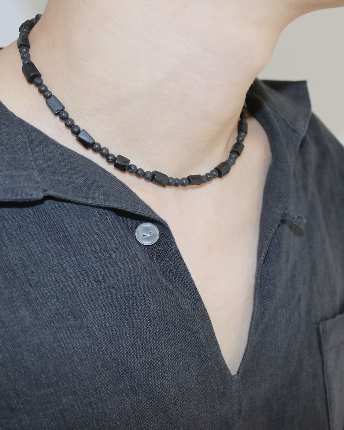 포레스트 블랙 목걸이 상품이미지5