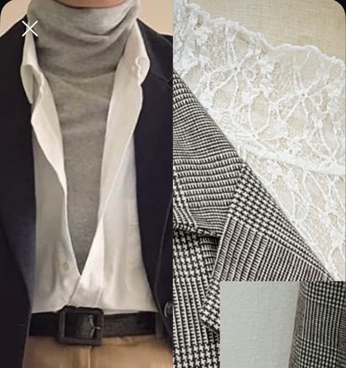 휴고보스 y2k 데님 블레이저 44-55 상품이미지5