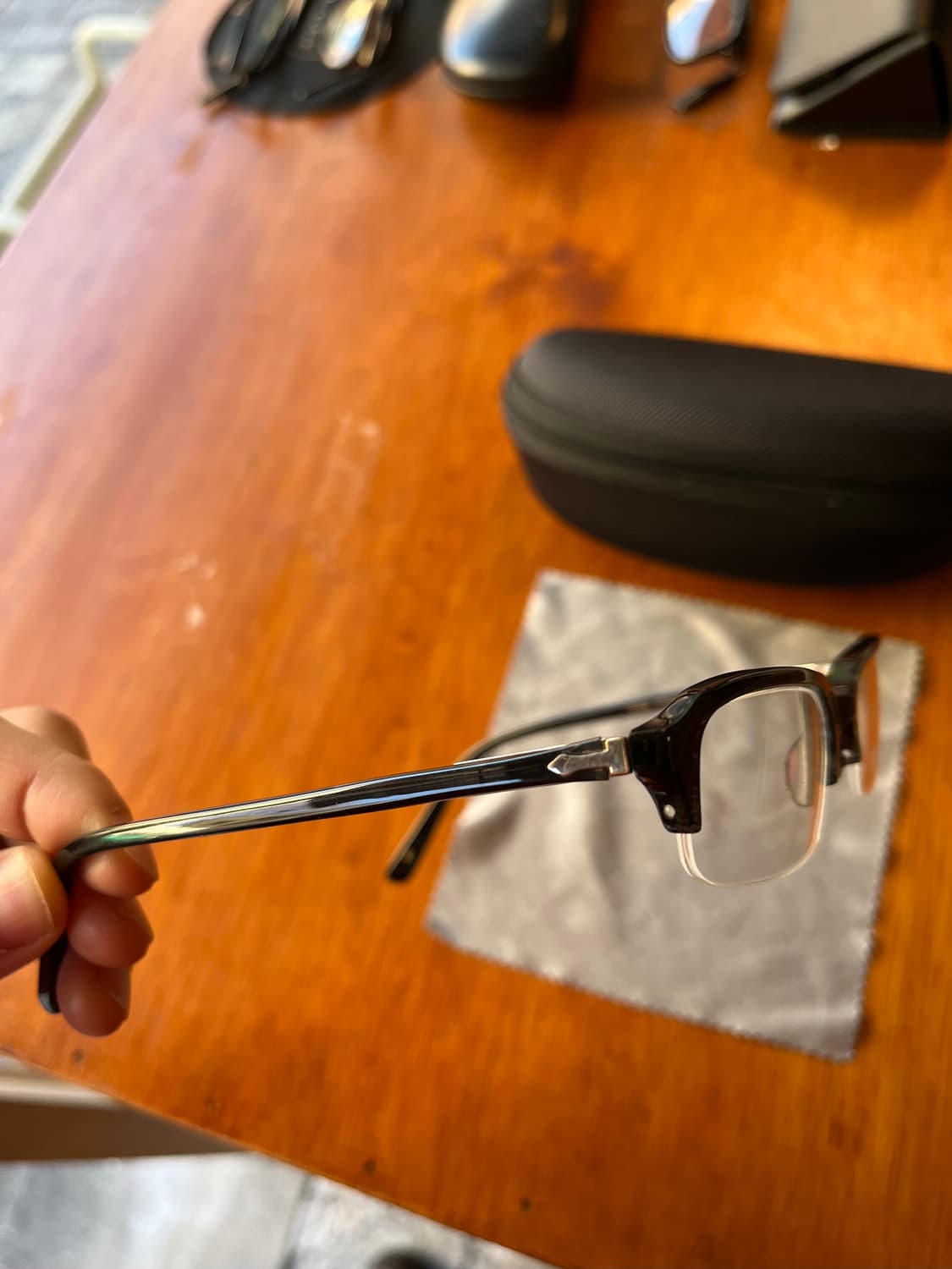 마츠다 반무테 안경 상품이미지3