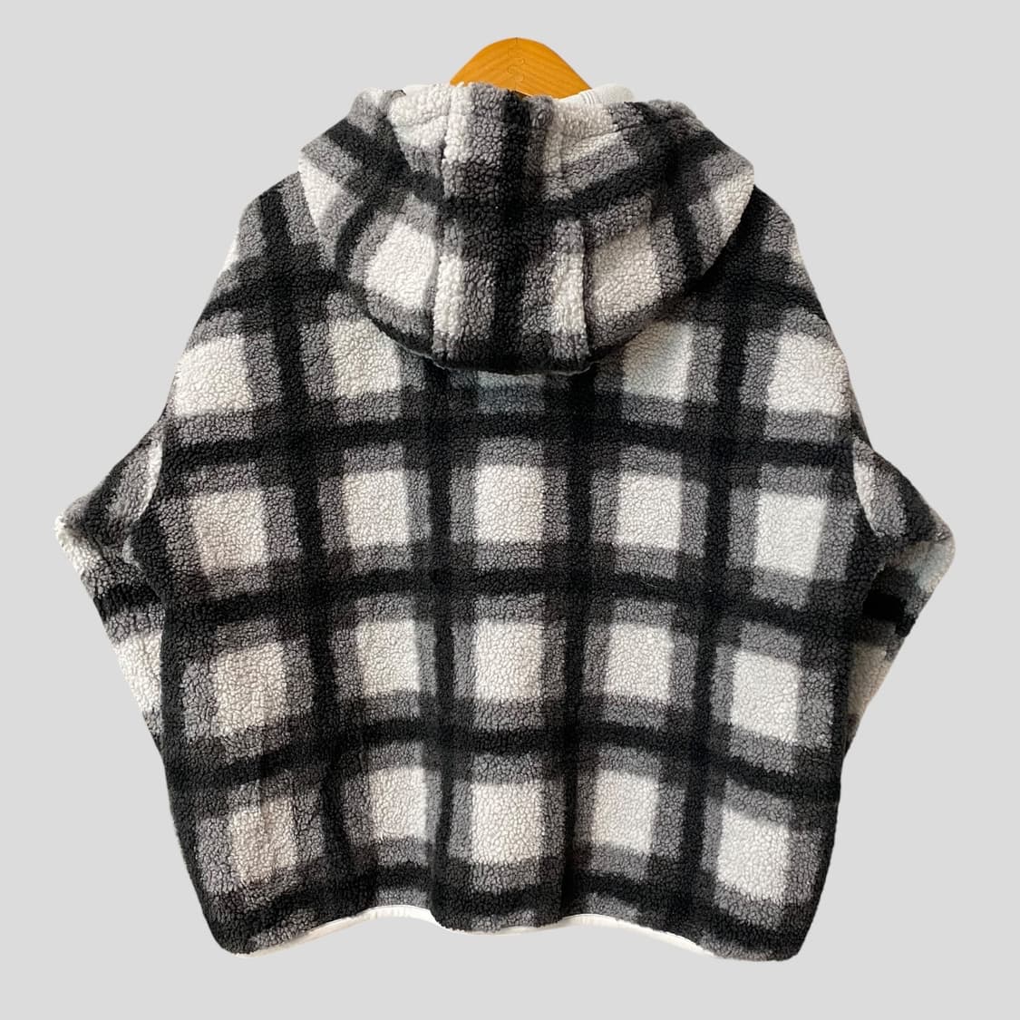 (여성L)유니클로 JW앤더슨 보아 체크 플리스 자켓 상품이미지7