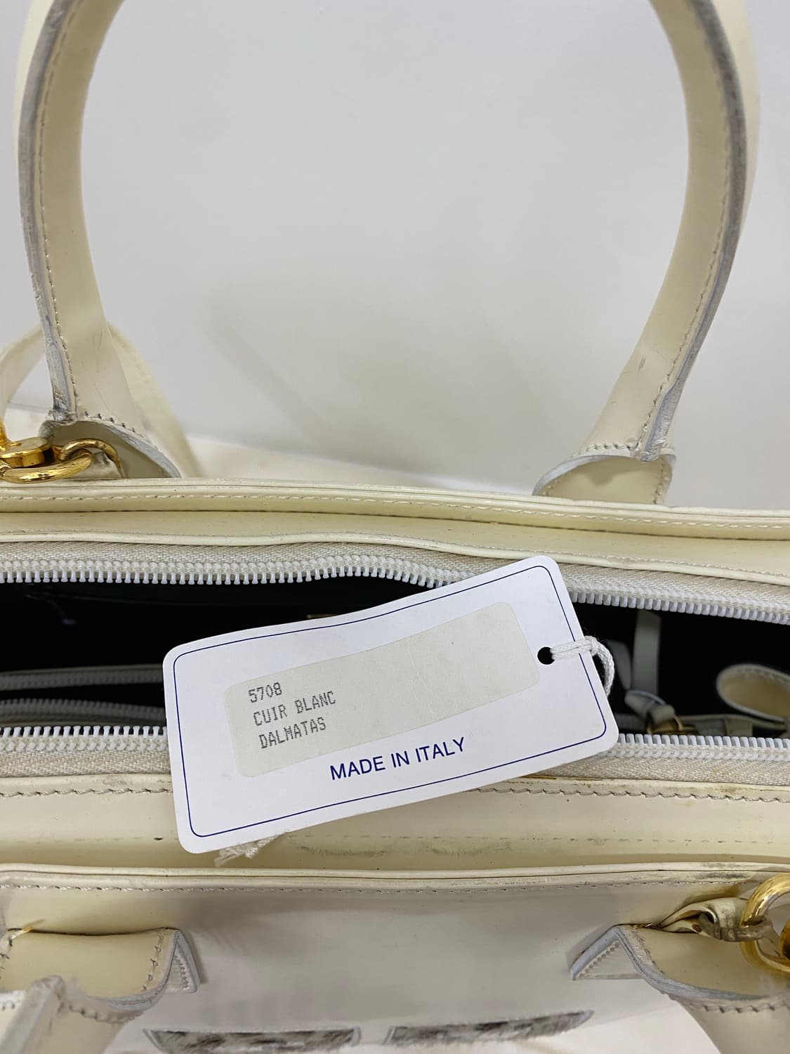 GIVENCHY 아이보리 에나멜 송치 토트&숄더백 상품이미지9