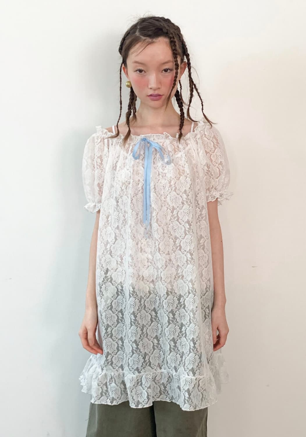 샵페어리 rosie lace dress (white) 상품이미지1