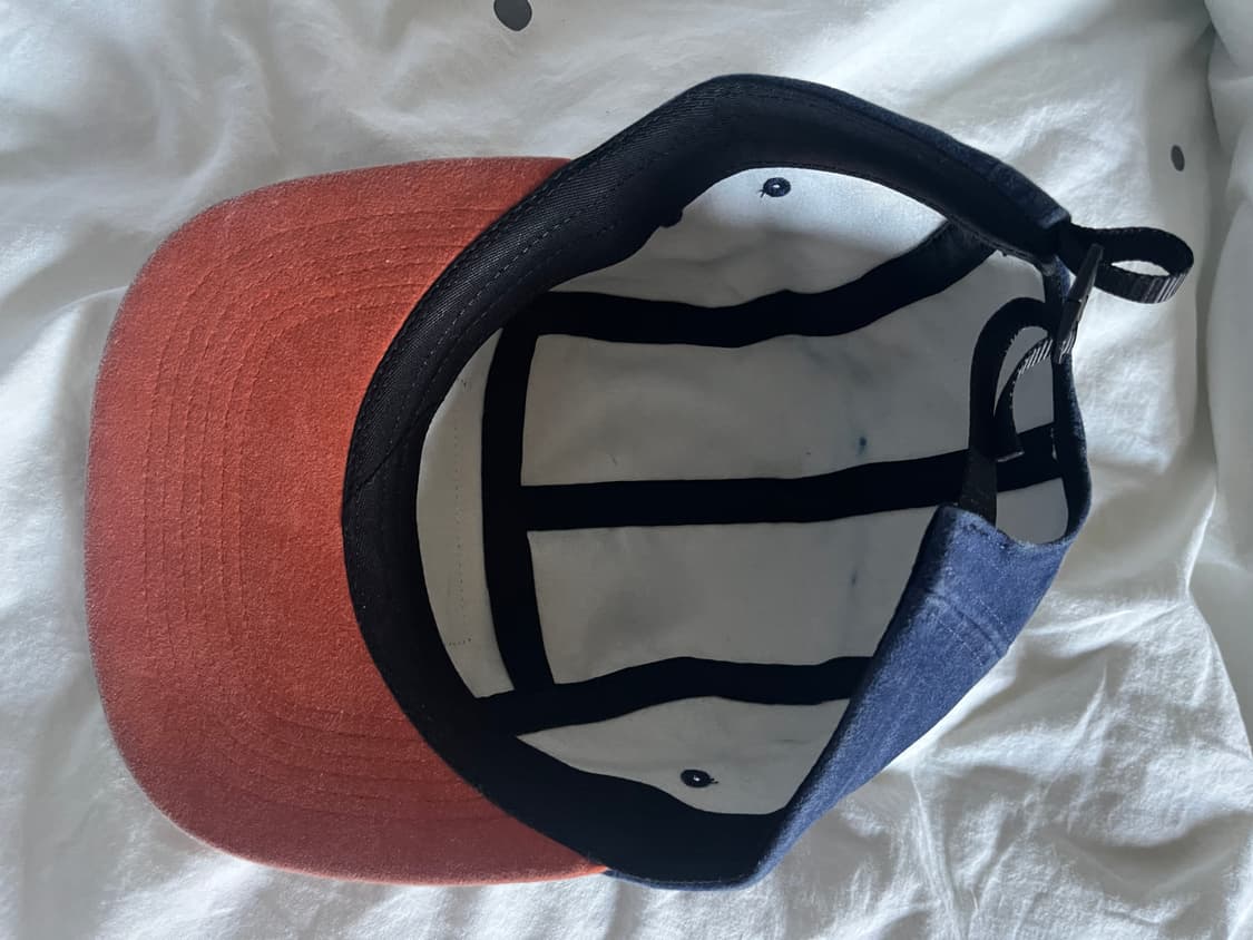 슈프림 25FW 몰스킨 캠프캡 네이비 상품이미지3