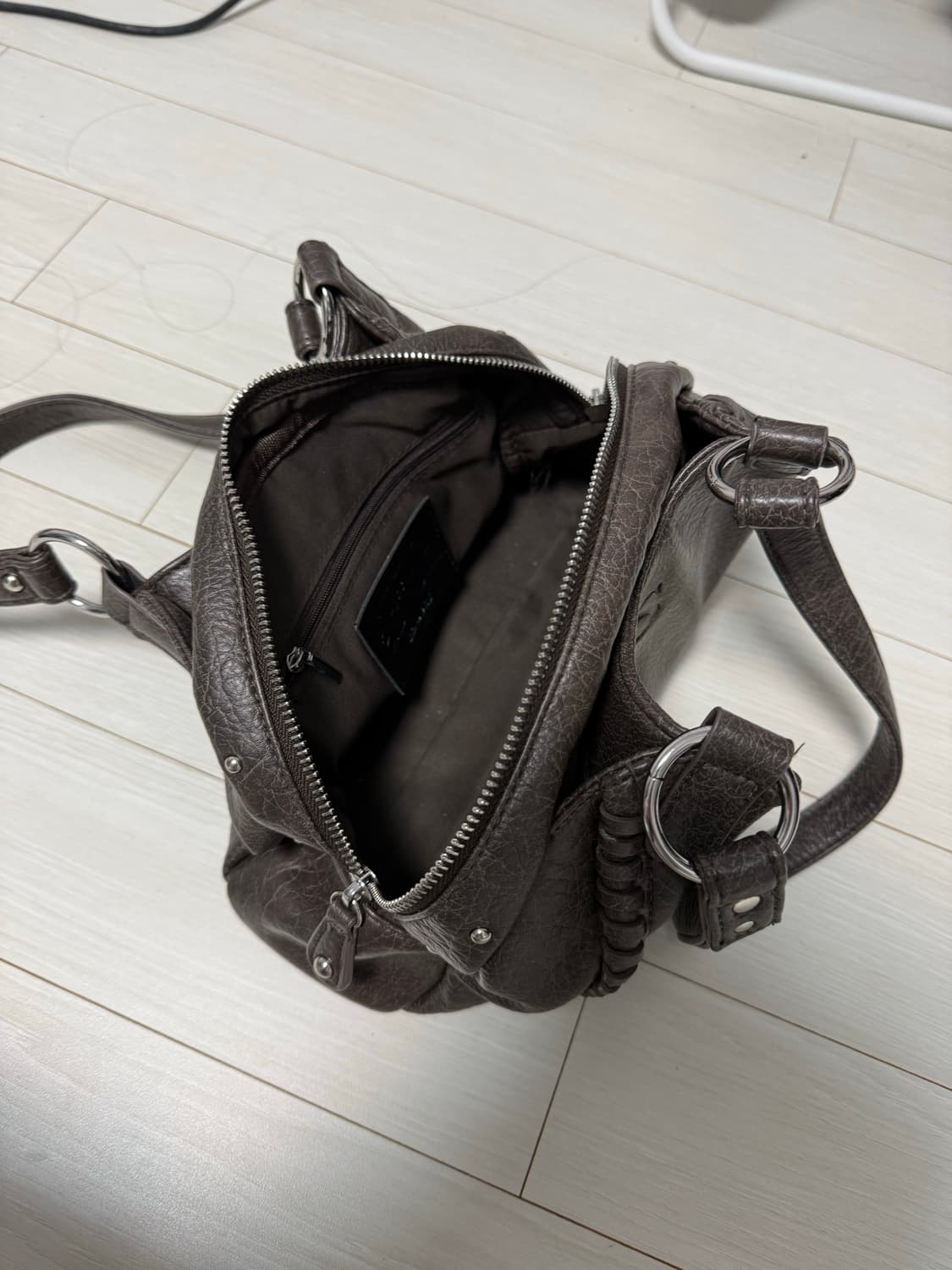 애즈온 보니타 미니백 브라운 상품이미지3