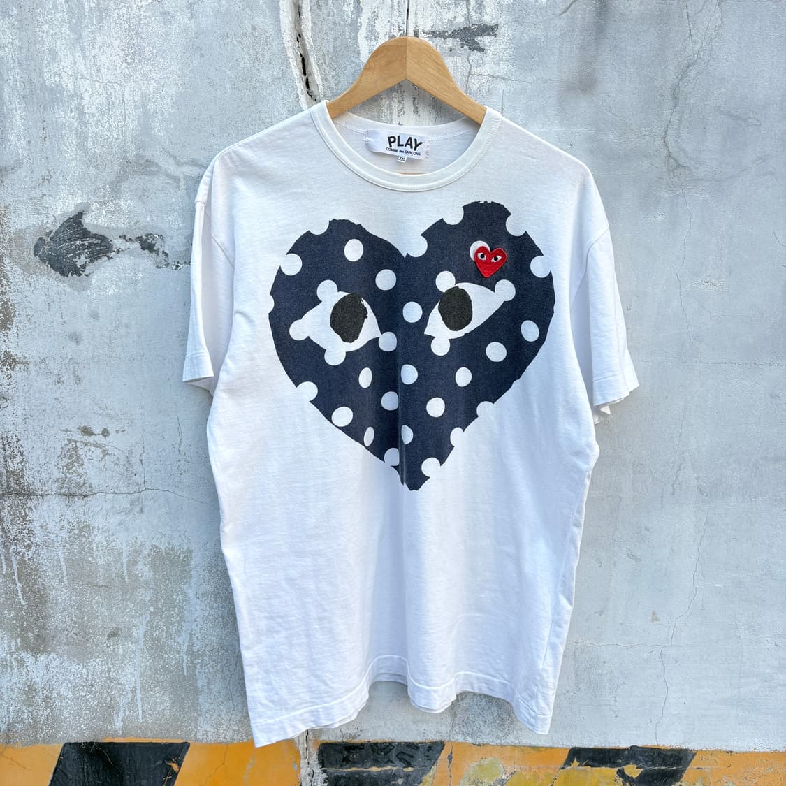 Comme des Garcons 꼼데가르송 도트 땡땡이 반팔 티셔츠 상품이미지1